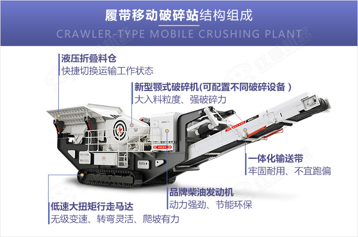 履帶式碎石機(jī)細(xì)節(jié)配置展示